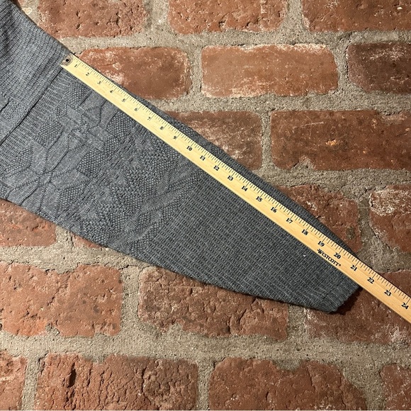 Vintage Turtleneck Sweater House Full Zip Sweater Charcoal Mens M Made In USA - Picture 6 of 16